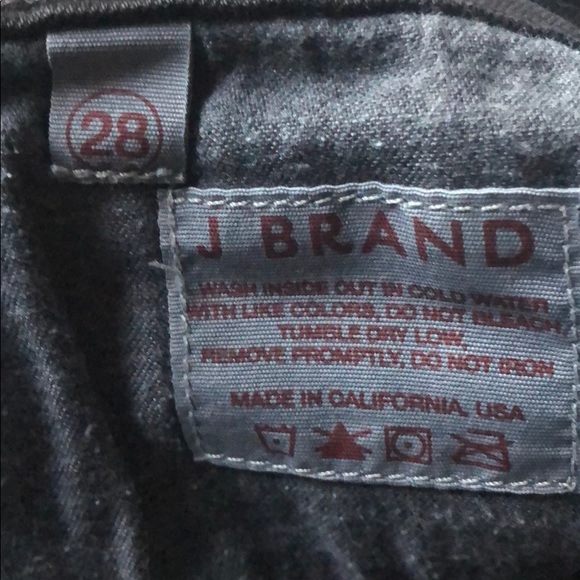 JBrand skinny leg Jett 37” long EUC black jeans - Picture 5 of 5